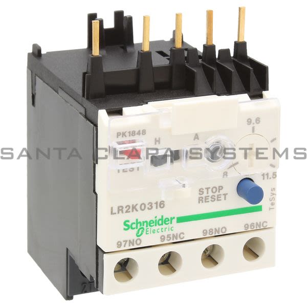 Telemecanique LR2K0316 Overload Relay Product Image