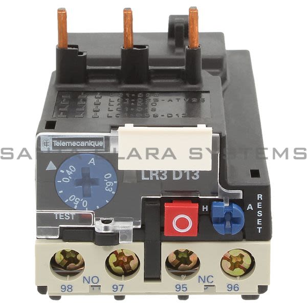 Telemecanique LR3D1304 Thermal Overload Relay Product Image