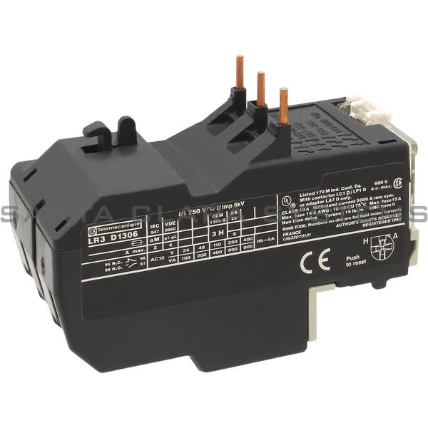Telemecanique LR3D1306 Thermal Overload Relay Product Image
