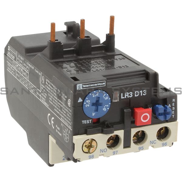 Telemecanique LR3D1307 Thermal Overload Relay Product Image