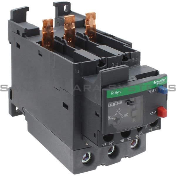Telemecanique LR3D340 Thermal Overload Relay Product Image