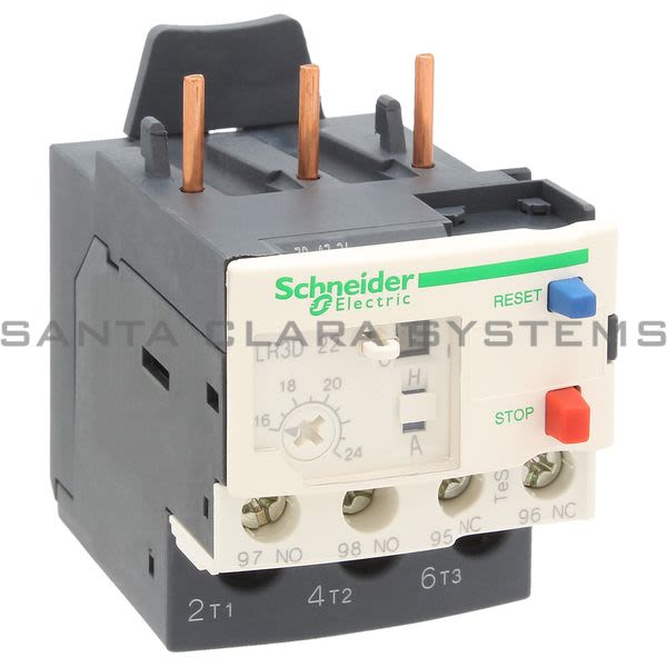 Telemecanique LR3D22 Thermal Overload Relay Product Image