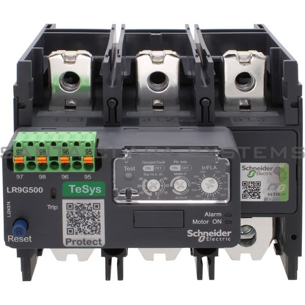 Telemecanique LR9G500 Electronic Thermal Overload Relay Product Image