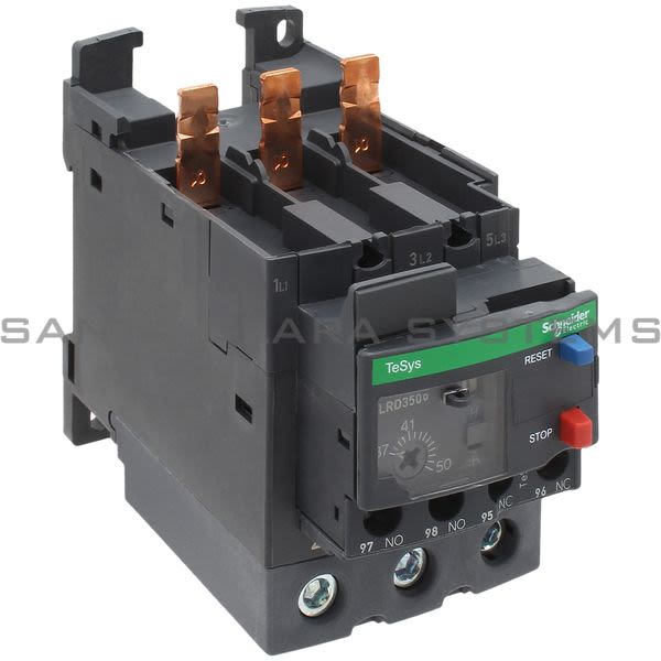 Telemecanique LRD350 Overload Relay Product Image