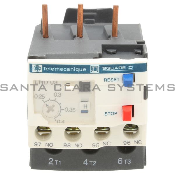 Telemecanique LRD03 Overload Relay Product Image