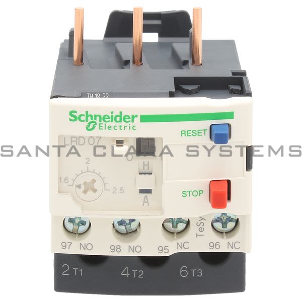 Telemecanique LRD07 Overload Relay Product Image