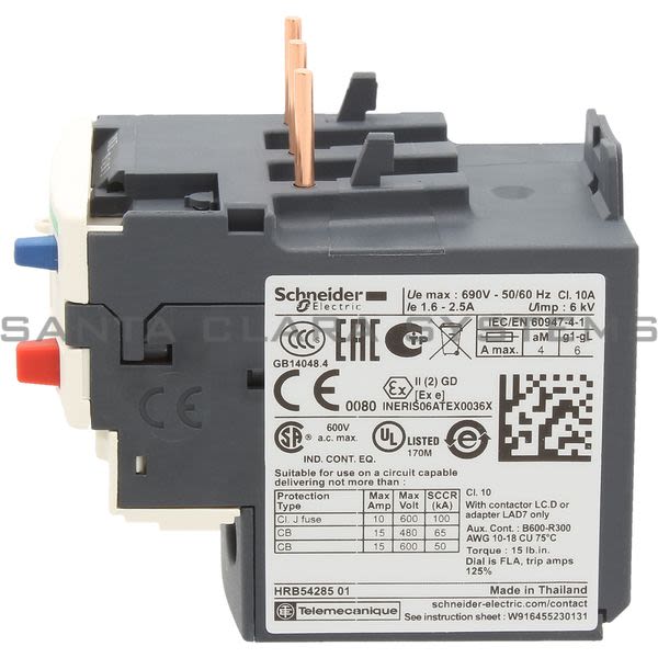 Telemecanique LRD07 Overload Relay Product Image