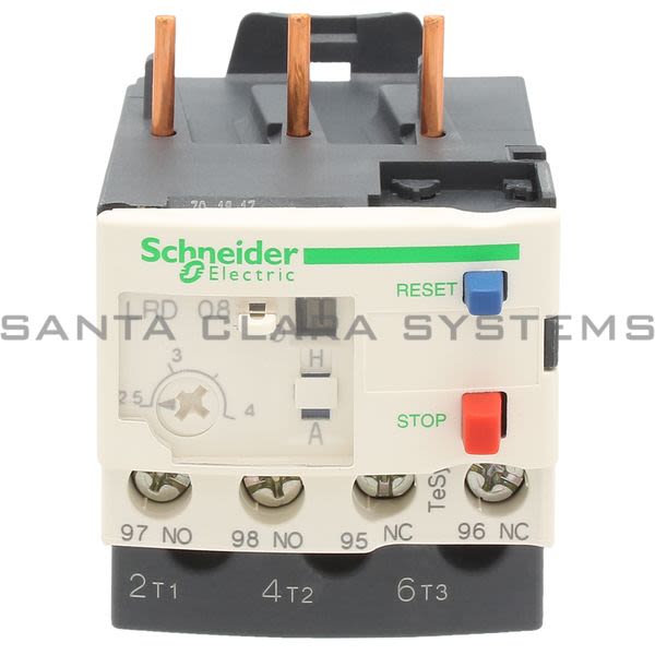 Telemecanique LRD08 Overload Relay Product Image