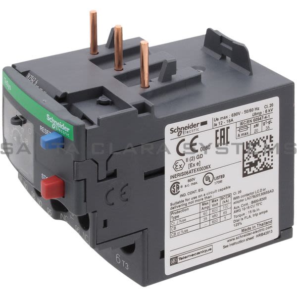Telemecanique LRD21L Overload Relay Product Image