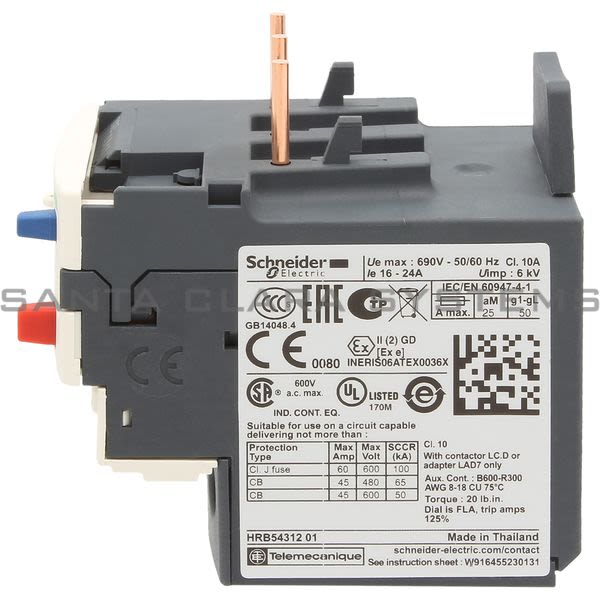 Telemecanique LRD22 Overload Relay Product Image