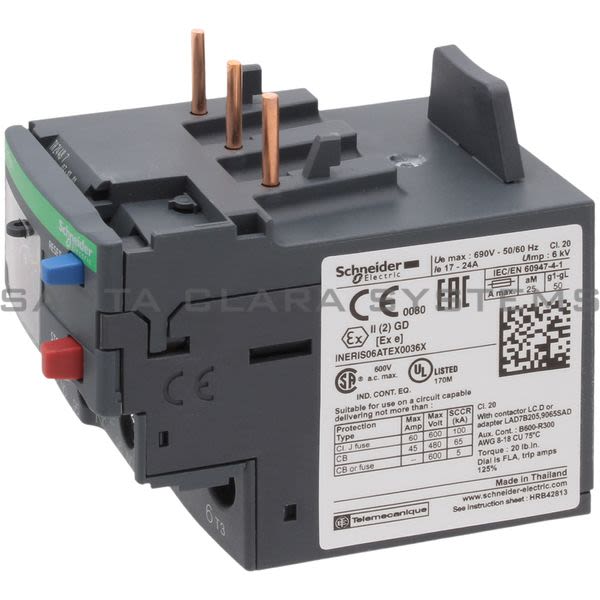Telemecanique LRD22L Overload Relay Product Image