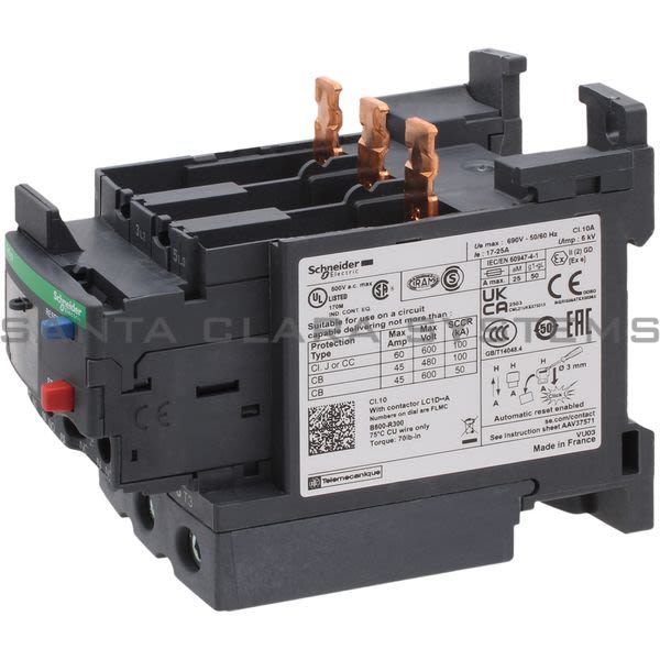Telemecanique LRD325 Overload Relay Product Image