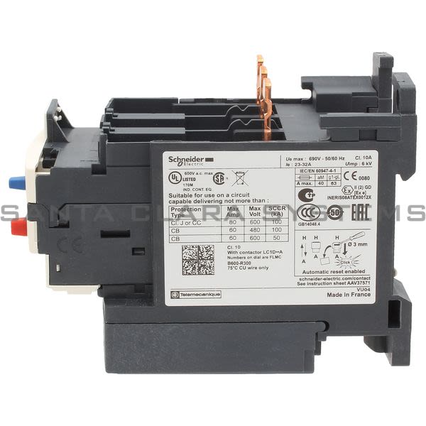 Telemecanique LRD332 Overload Relay Product Image