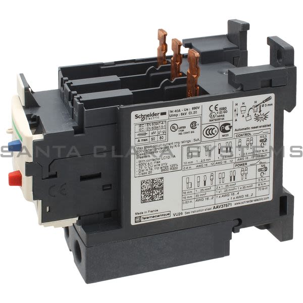 Telemecanique LRD340L Overload Relay Product Image