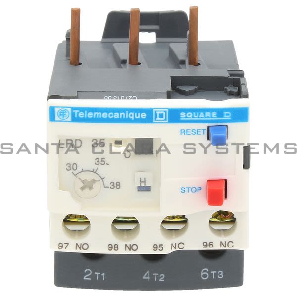 Telemecanique LRD35 Overload Relay Product Image