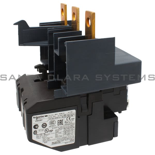 Telemecanique LRD4367 Overload Relay Product Image
