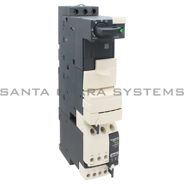 Telemecanique LU2B12BL power base - TeSys U - 12 A - 24 V DC screw clamps control Product Image