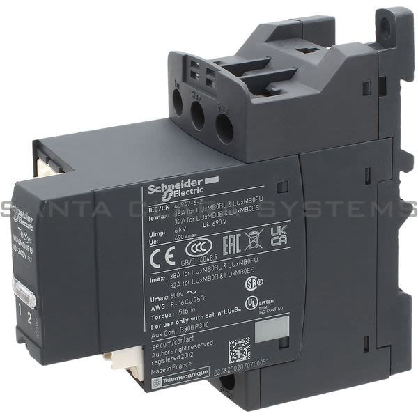 Telemecanique LU6MB0FU Motor Starter Product Image