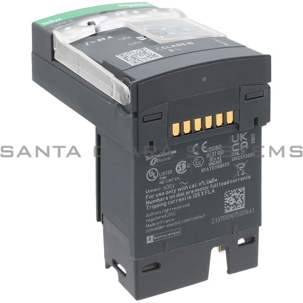 Telemecanique LUCB05FU advanced control unit LUCB - class 10 - 1.25...5 A - 110...220 V DC/AC Product Image