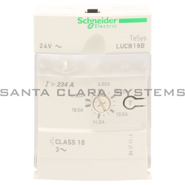 Telemecanique LUCB18B advanced control unit LUCB - class 10 - 4.5...18 A - 24 V AC Product Image