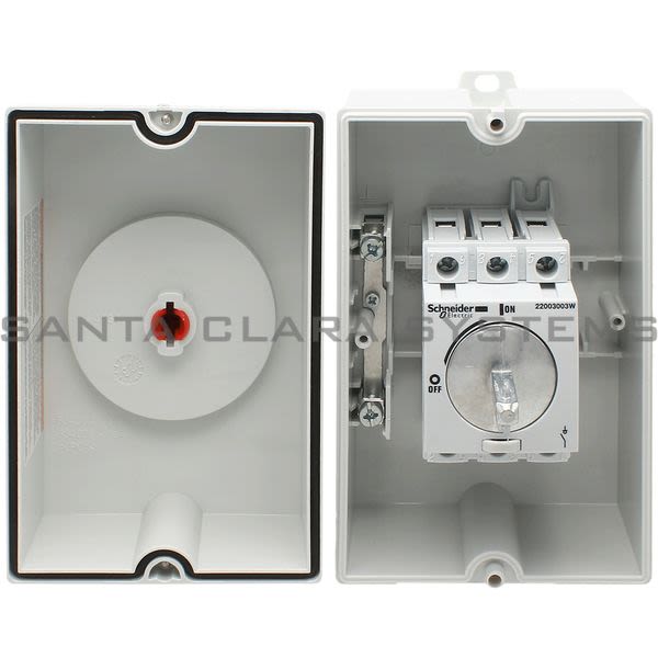 Telemecanique MD3304X Switch Motor Disconnect 30A 3P NEMA 4X Product Image