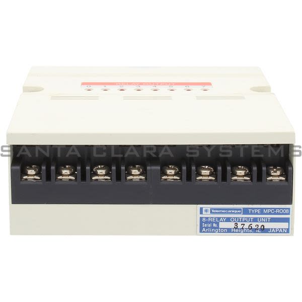 Telemecanique MPC-RO08 8-RELAY Output Unit Product Image