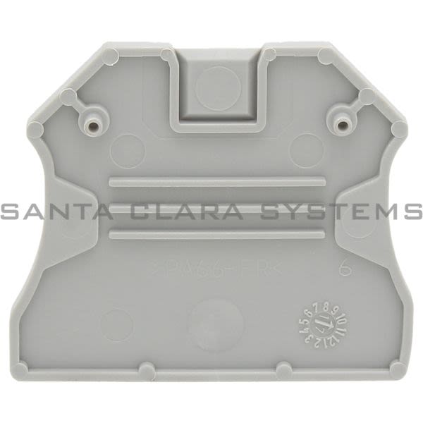 Telemecanique NSYTRAC22  NSYTR end cover for screw single-level terminal block 1x1 - 2.5 to 10mm² Product Image