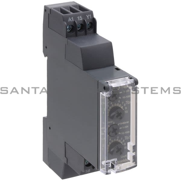 Telemecanique RE17RLMU asymmetrical flashing relay - 1 s..100 h - 24..240 V AC - 1 OC Product Image