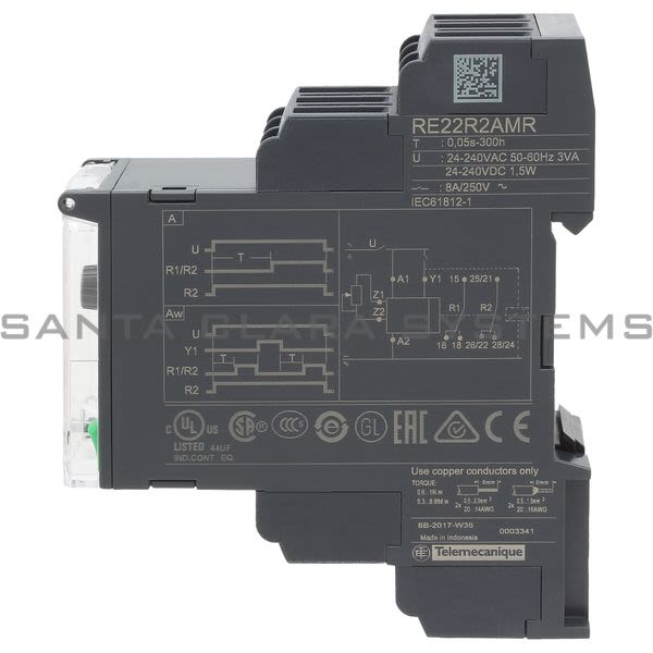 Telemecanique RE22R2AMR Timing Relay Product Image