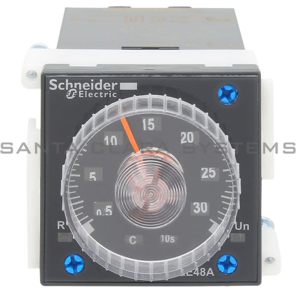 Telemecanique RE48AML12MW time delay relay 2 functions - 0.02 s..300 h - 24..240 V AC - 2 OC Product Image