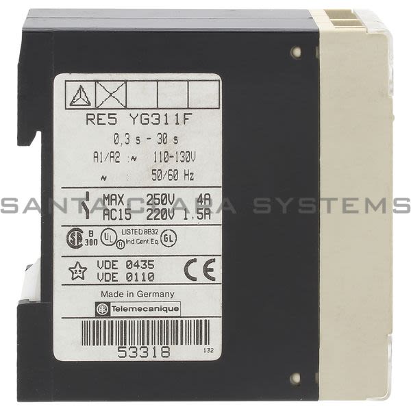 Telemecanique RE5YG311F Timer Product Image