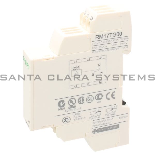 Telemecanique RM17TG00 Phase Control Relay Product Image