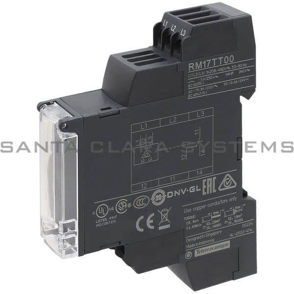 Telemecanique RM17TT00 Multifunction Control Relay Product Image