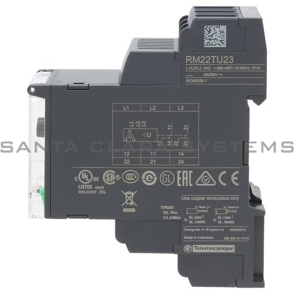 Telemecanique RM22TU23 Control Relay Product Image