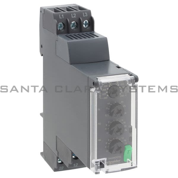 Telemecanique RM22TR31 three-Phase Voltage control relay 200?240Vac, 2 C/O Product Image