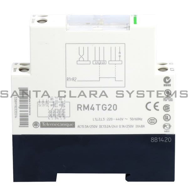 Telemecanique RM4TG20 Monitoring Relay | RM4-TG20 Product Image