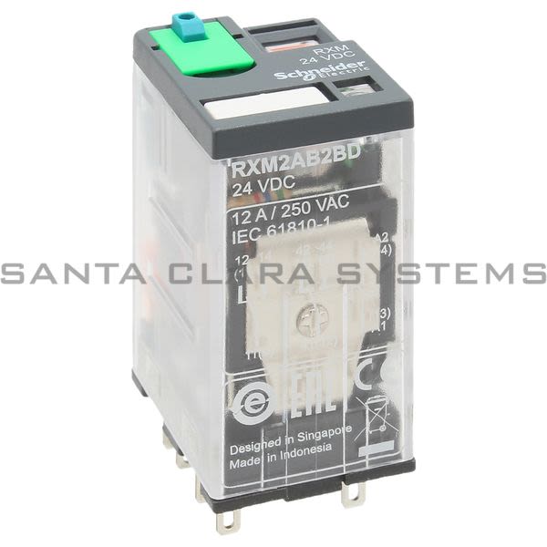 Telemecanique RXM2AB2BD Miniature Plug In Relay Product Image