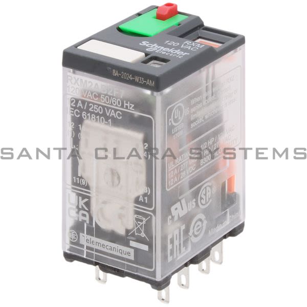 Telemecanique RXM2AB2F7 Miniature Plug In Relay Product Image