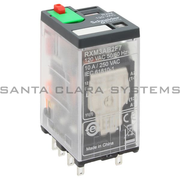 Telemecanique RXM3AB2F7 Miniature Plug In Relay Product Image