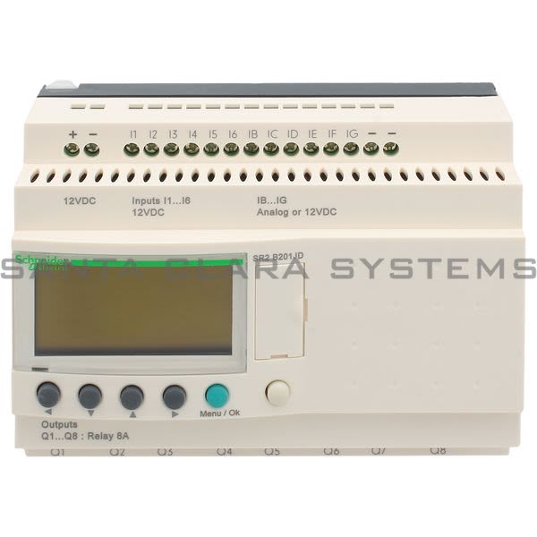 Telemecanique SR2B201JD Compact Smart Relay Zelio Logic Product Image