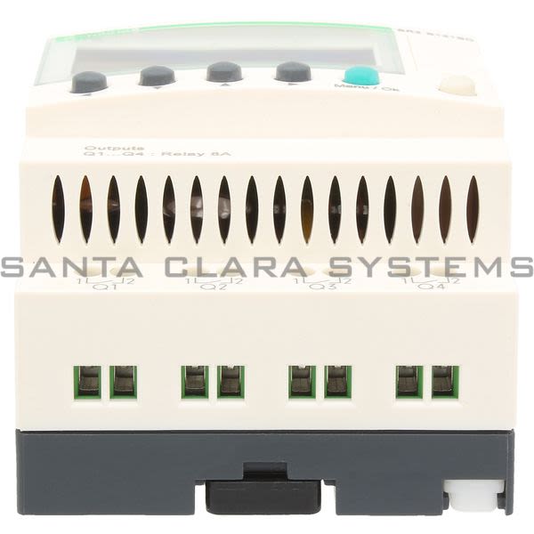Telemecanique SR2B121BD compact smart relay Zelio Logic - 12 I O - 24 V DC - clock - display Product Image