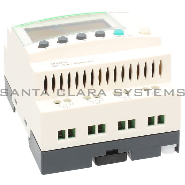 Telemecanique SR3B101FU modular smart relay Zelio Logic - 10 I O - 100..240 V AC - clock - display Product Image