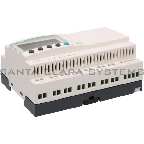 Telemecanique SR3B261BD modular smart relay Zelio Logic - 26 I O - 24 V DC - clock - display Product Image