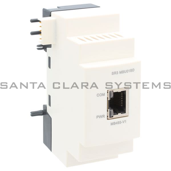 Telemecanique SR3MBU01BD Modbus network slave communication module - for SR3 24 V DC smart relay Product Image