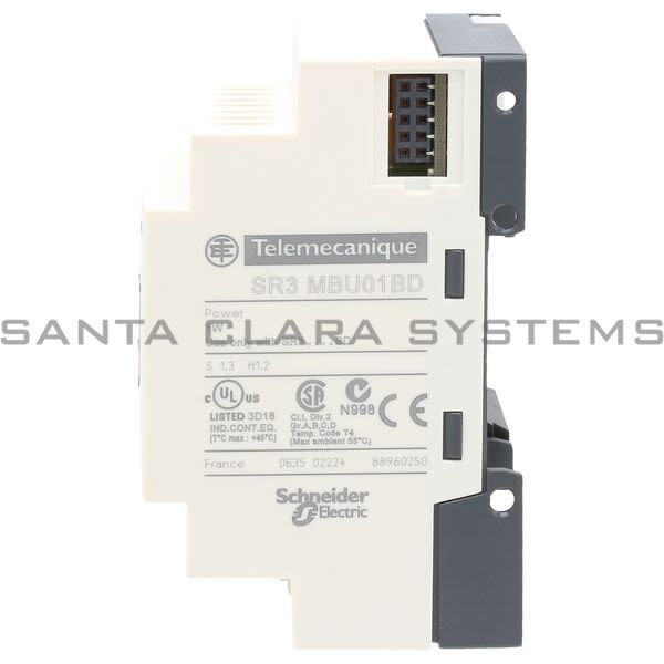 Telemecanique SR3MBU01BD Modbus network slave communication module - for SR3 24 V DC smart relay Product Image