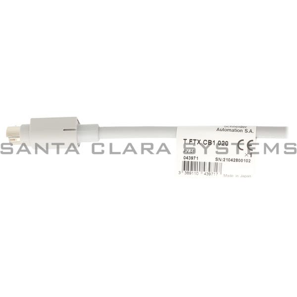 Telemecanique TFTXCB1020 Cable 2m TSX07 to FTX117 Product Image