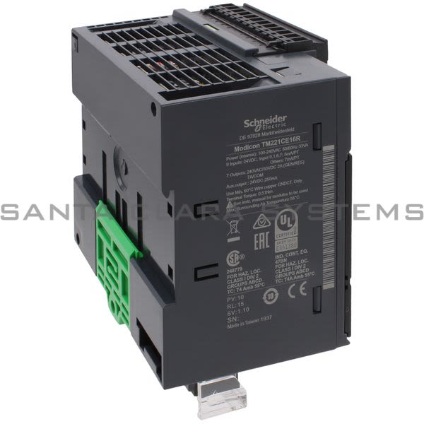 Telemecanique TM221CE16R Controller M221 16 IO Relay Ethernet Product Image