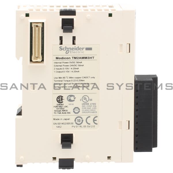 Telemecanique TM2AMM3HT Analog I/O Module Product Image