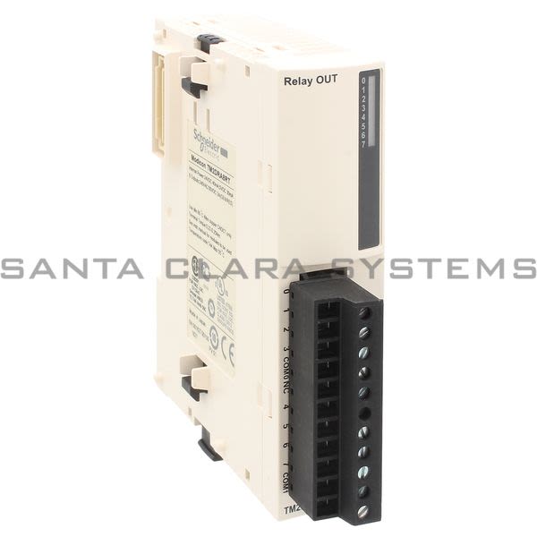 Telemecanique TM2DRA8RT discrete output module M238 - 8 outputs relay - 1 removable screw terminal block Product Image