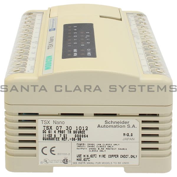Telemecanique TSX07301012 Input Output Controller Product Image